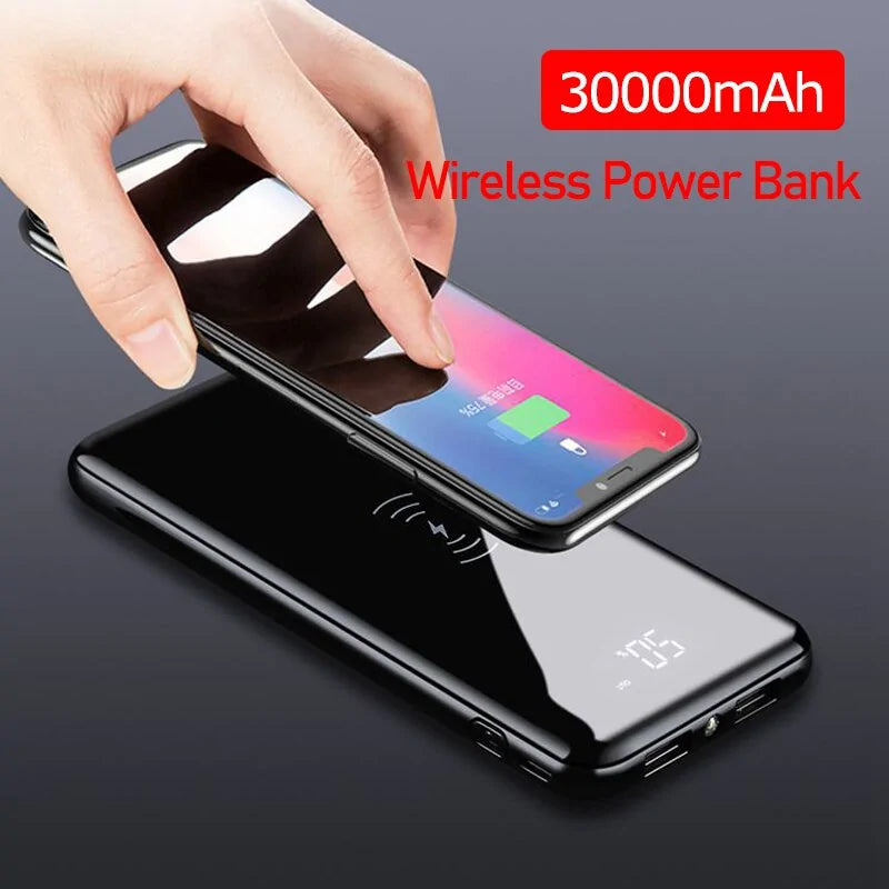 QI Wireless Power Bank Charger