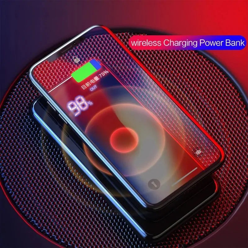 QI Wireless Power Bank Charger